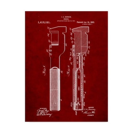 Cole Borders 'Adjustable Wrench' Canvas Art,18x24